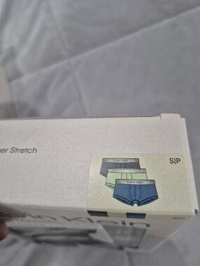 Calvin Klein Boxer Brief 6-Pack in Navy, Mint, and Teal